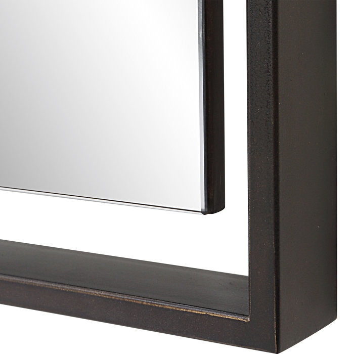 Rectangle Metal Wall Mirror & Reviews Birch Lane
